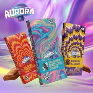 AURORA MAGIC MUSHROOM CHOCOLATE BARS