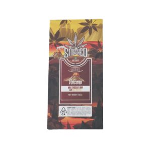 Volcano Milk Chocolate Bar with Rice Krispys